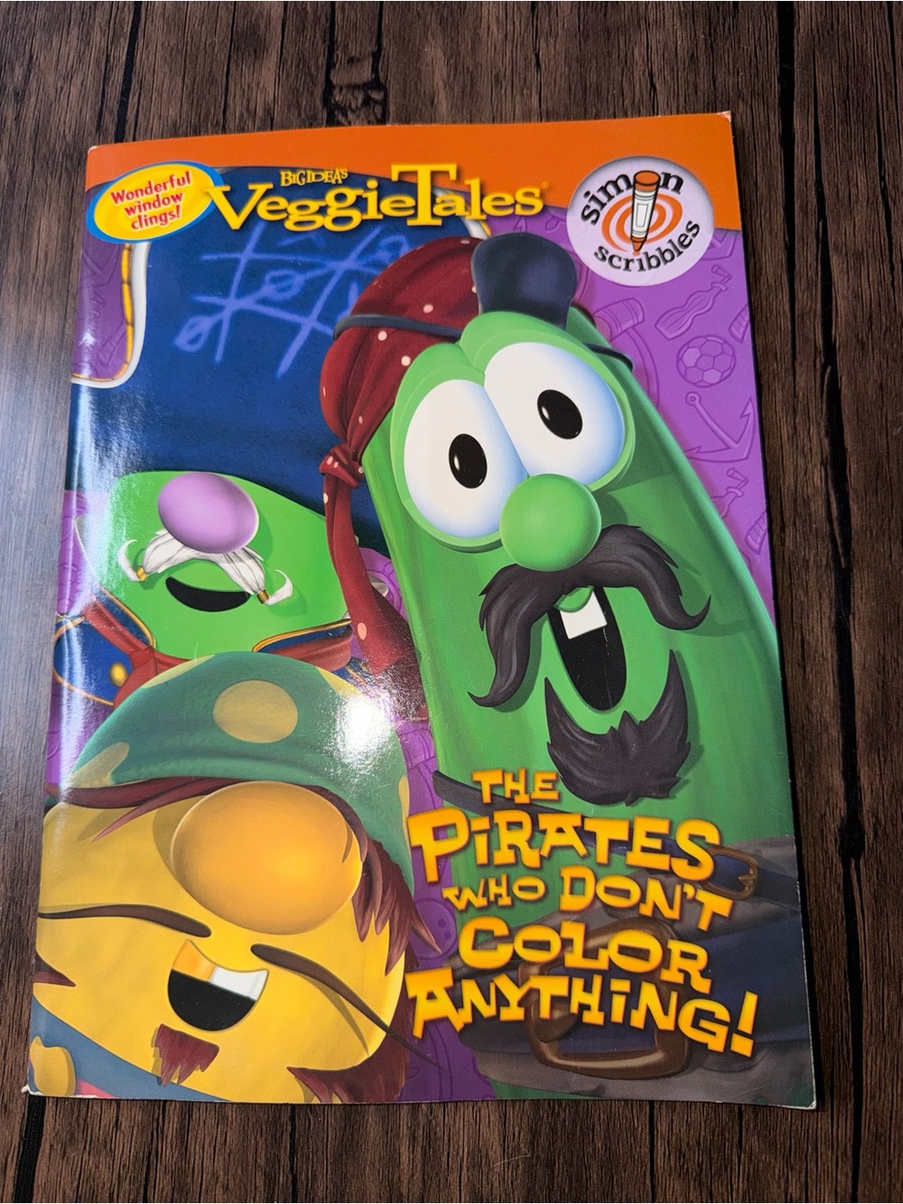 Veggie tales The Pirates Who Don't Color Anything! Unused